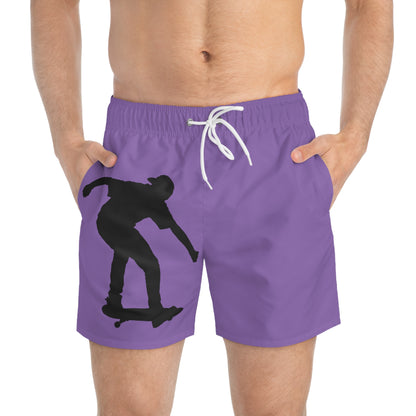 Swim Trunks: Skateboarding Lite Purple