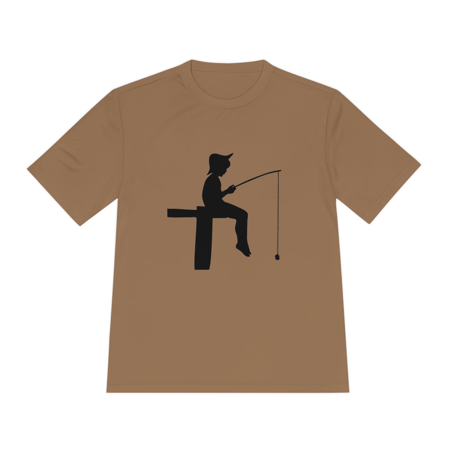 Moisture Wicking Tee: Fishing #1