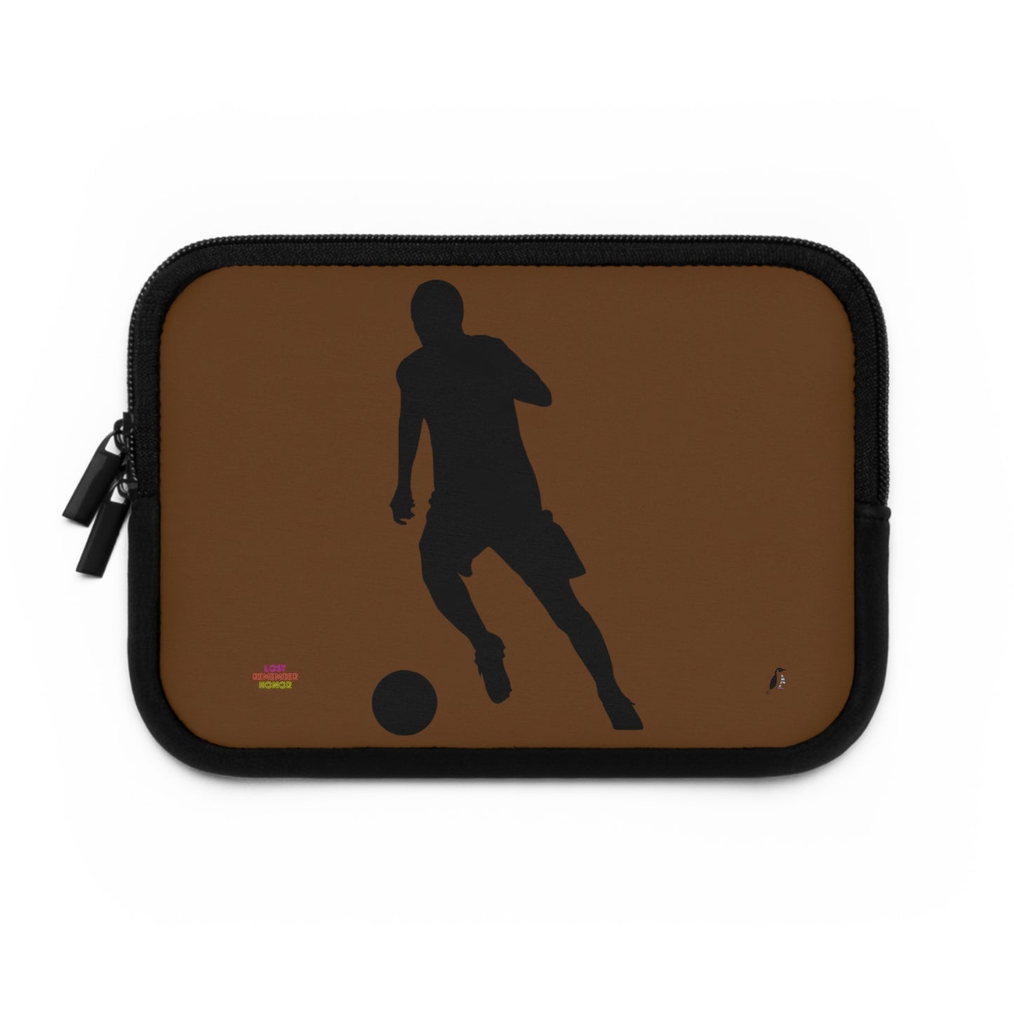 Laptop Sleeve: Soccer Brown