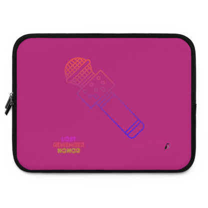 Laptop Sleeve: Music Pink