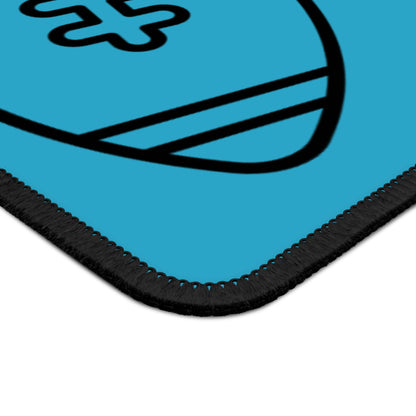 Gaming Mouse Pad: Football Turquoise