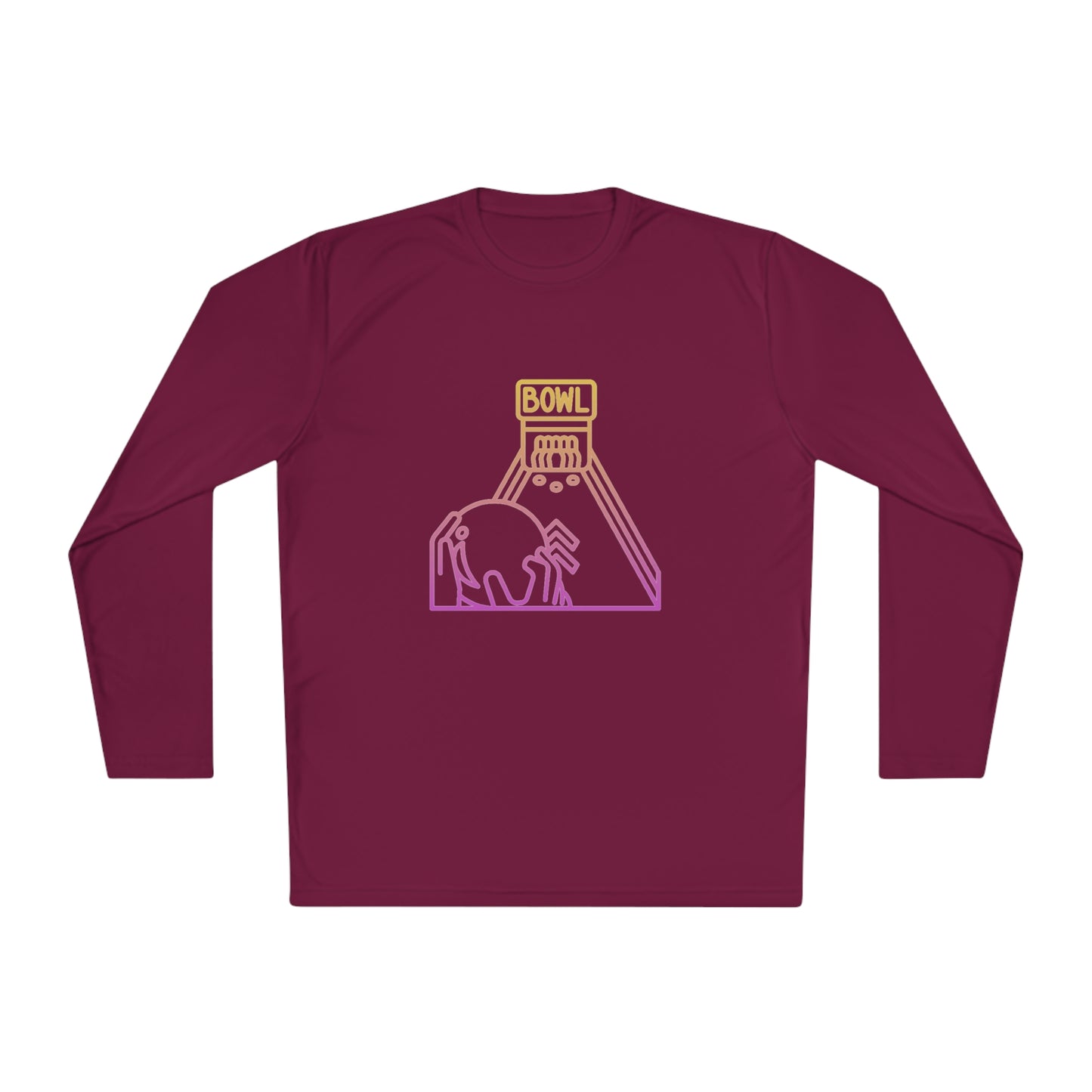 Lightweight Long Sleeve Tee: Bowling #2