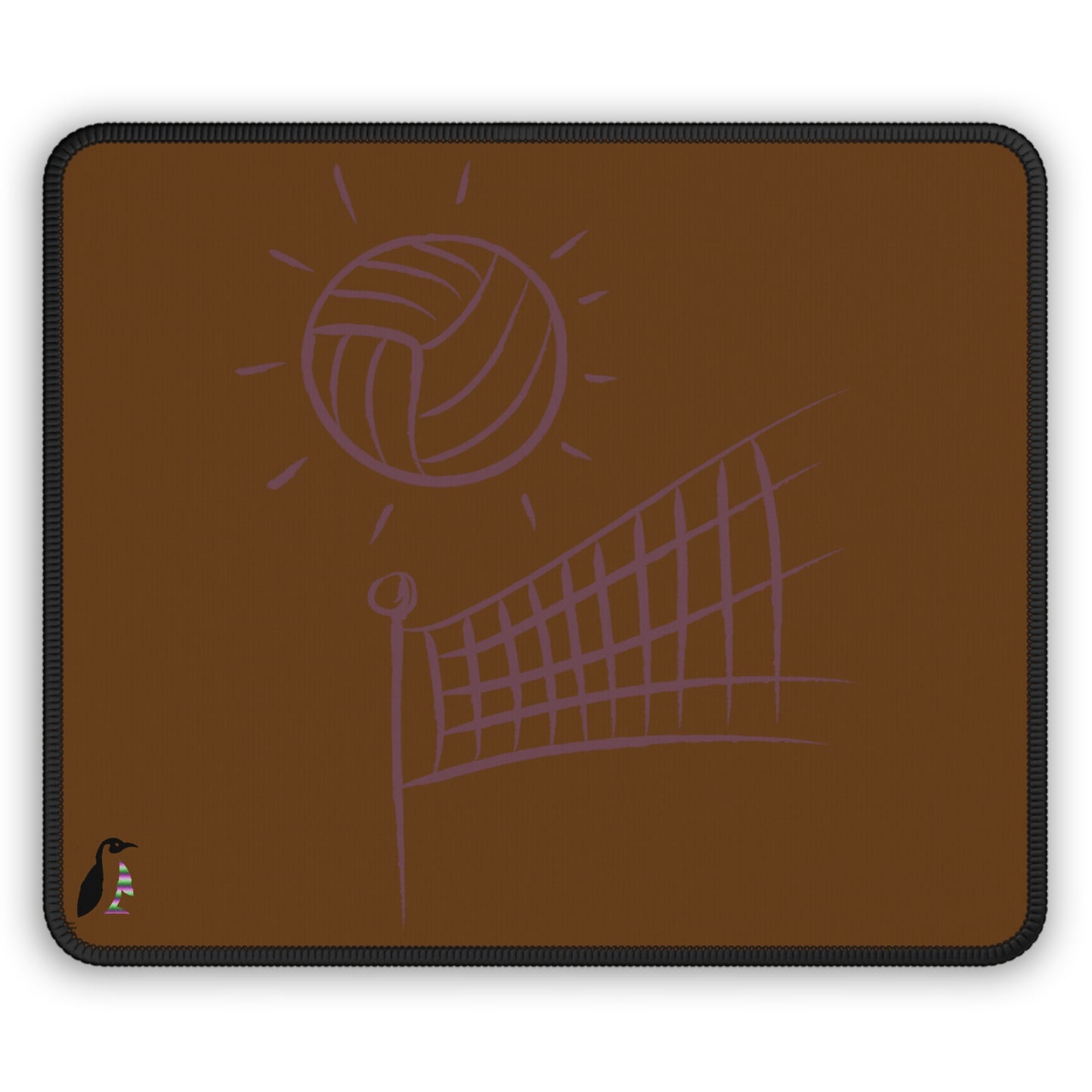 Gaming Mouse Pad: Volleyball Brown