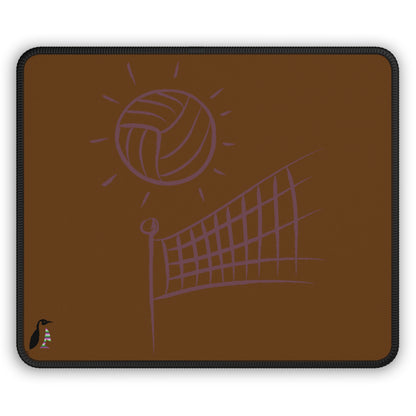 Gaming Mouse Pad: Volleyball Brown