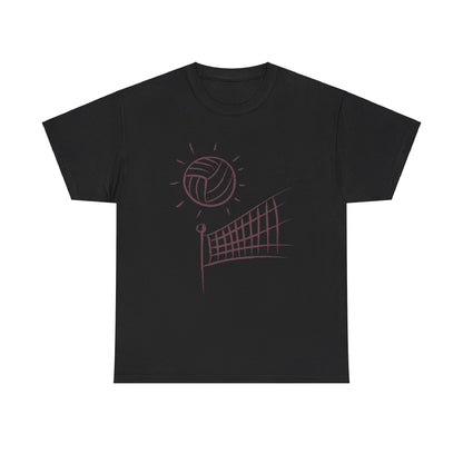 Heavy Cotton Tee: Volleyball #1