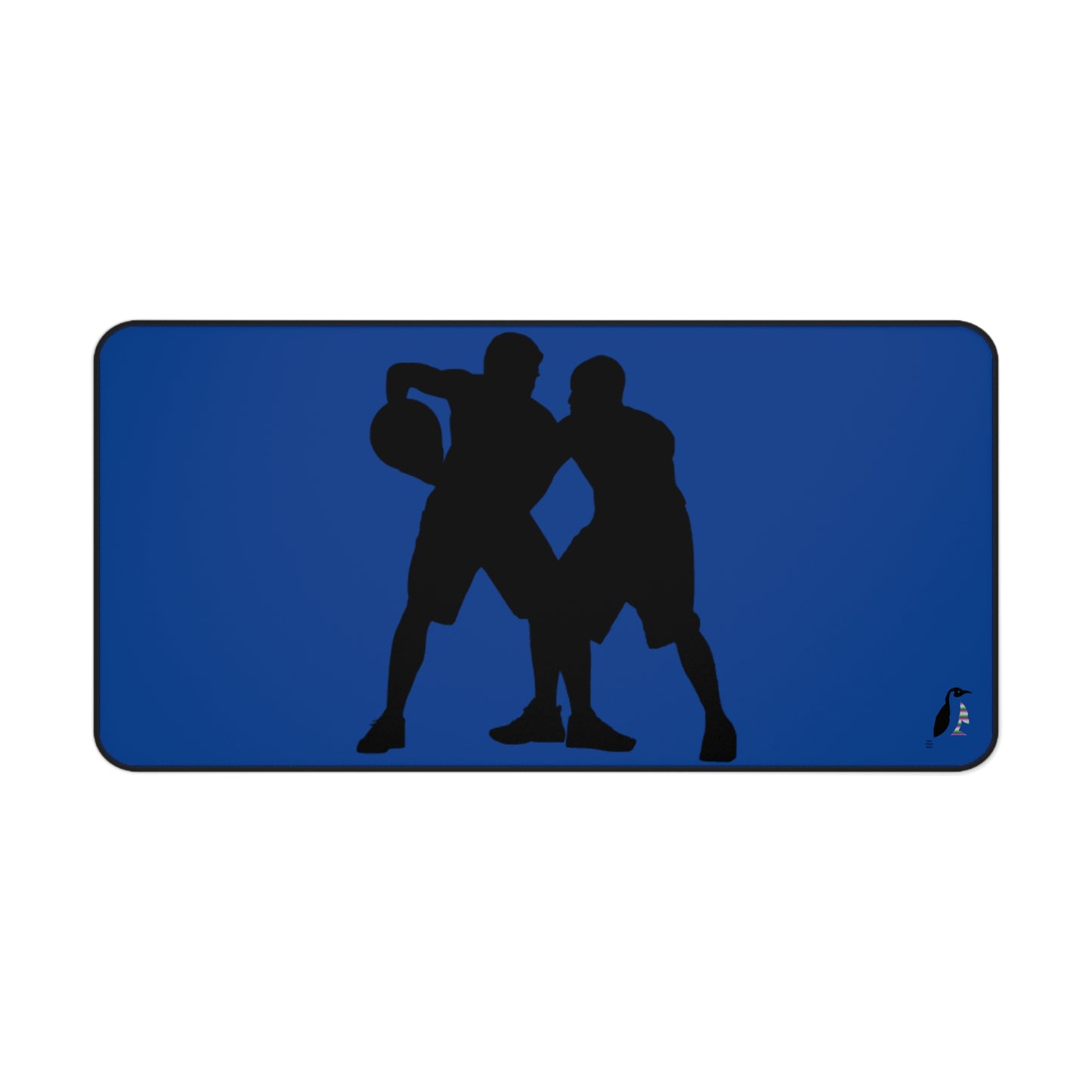 Desk Mat: Basketball Dark Blue