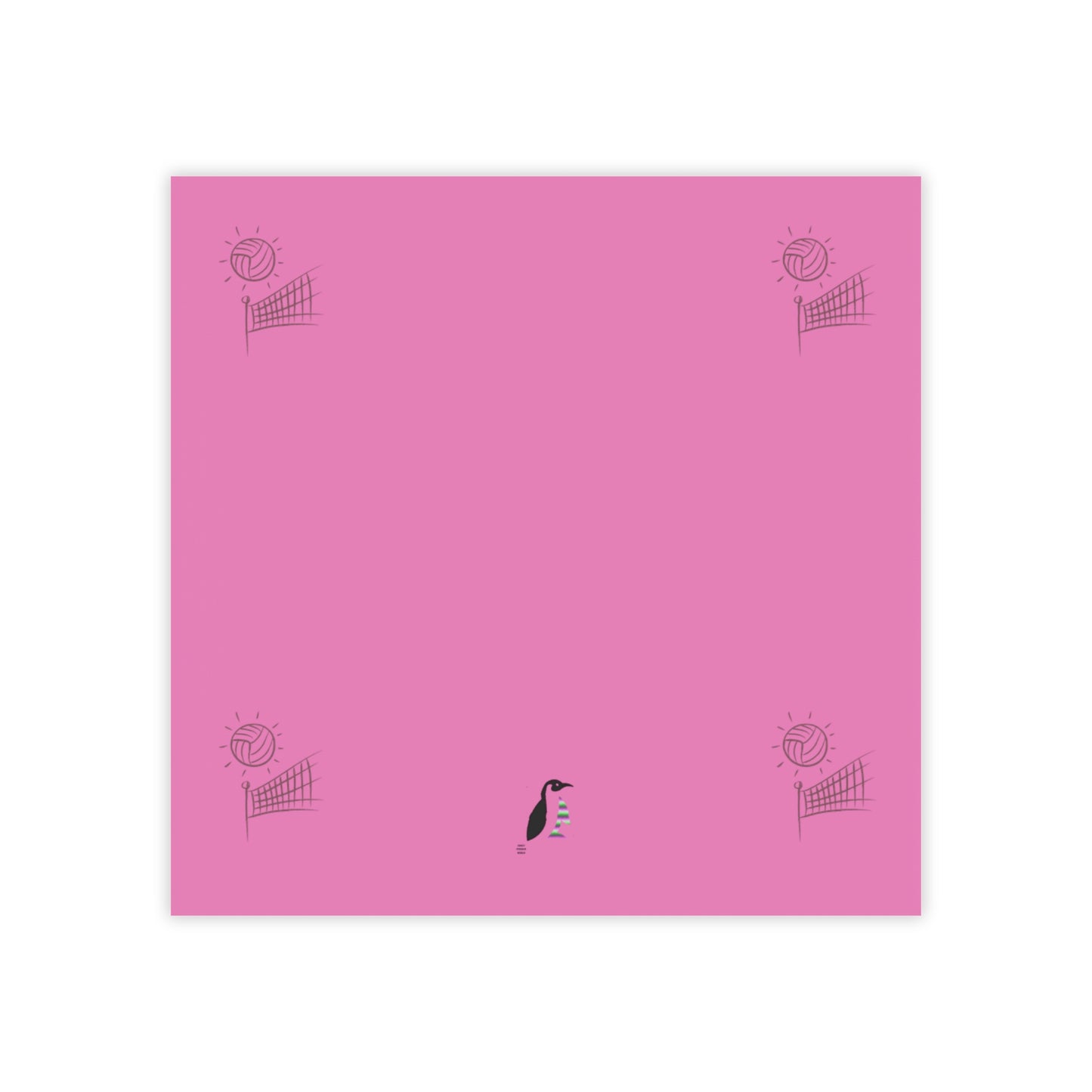 Post-it® Note Pads: Volleyball Lite Pink