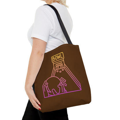 Tote Bag: Bowling Brown