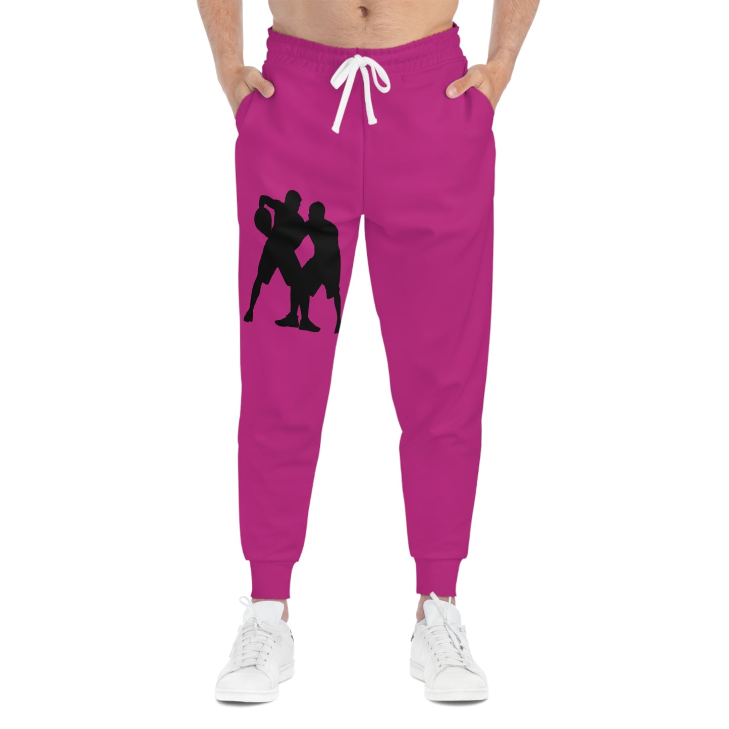 Athletic Joggers: Basketball Pink