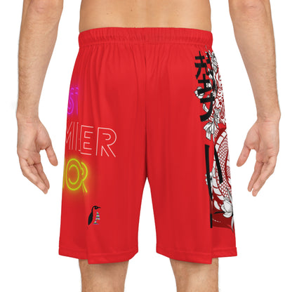 Basketball Shorts: Dragons Red