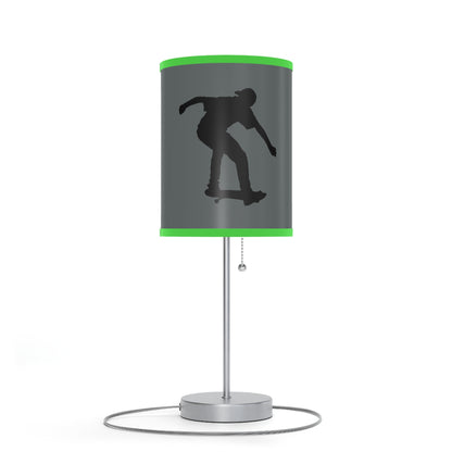 Lamp on a Stand, US|CA plug: Skateboarding Dark Grey 