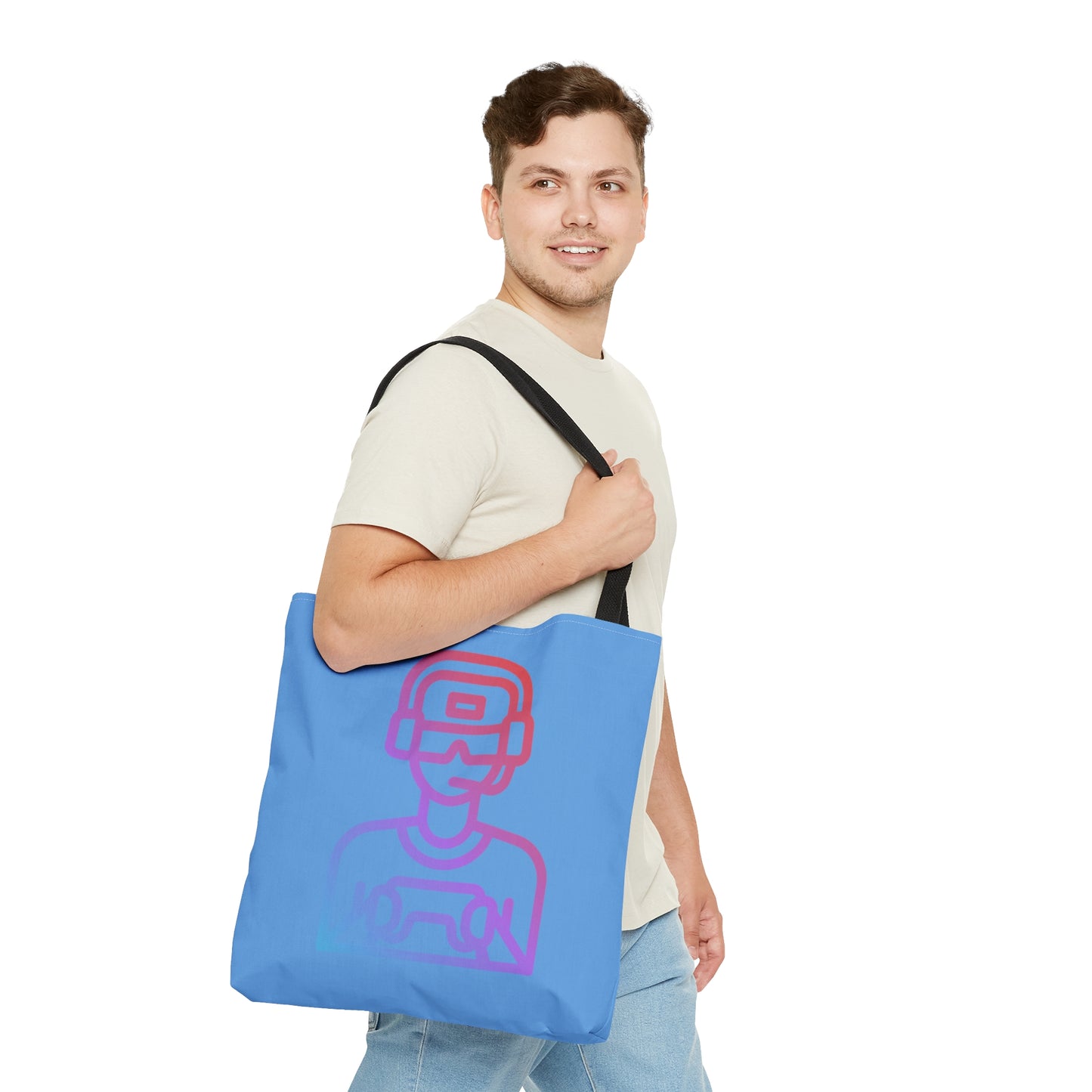 Tote Bag: Gaming Lite Blue