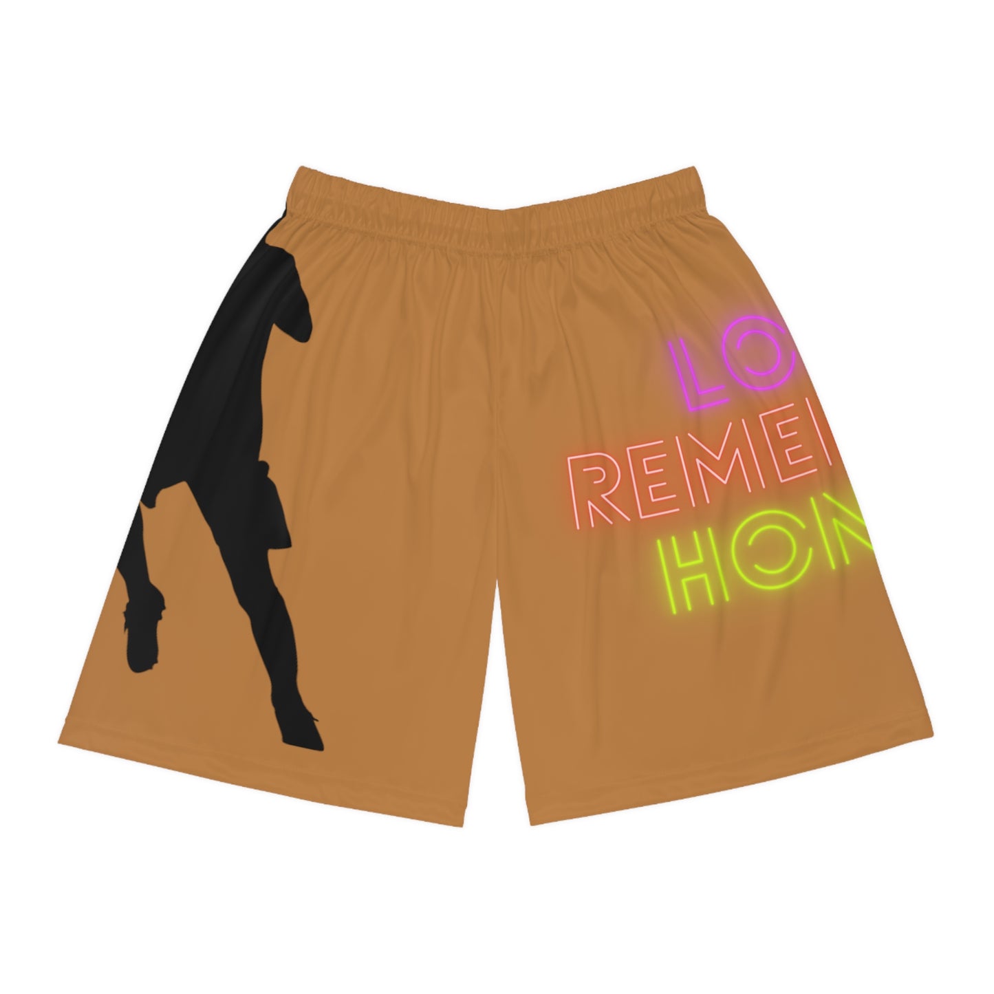 Basketball Shorts: Soccer Lite Brown