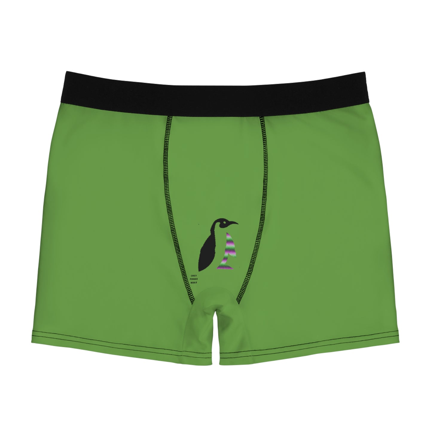 Men's Boxer Briefs: Weightlifting Green