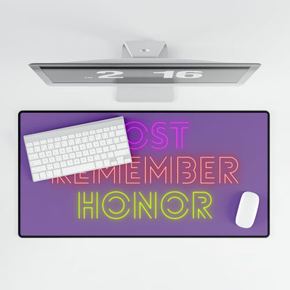 Desk Mats: Lost Remember Honor Lite Purple