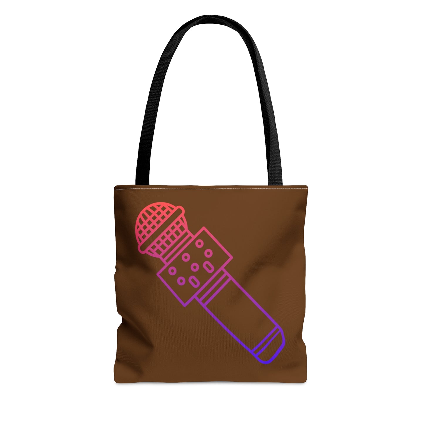 Tote Bag: Music Brown