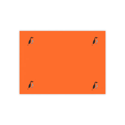 Post-it® Note Pads: Crazy Penguin World Logo Orange