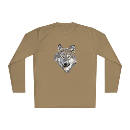 Lightweight Long Sleeve Tee: Wolves #1