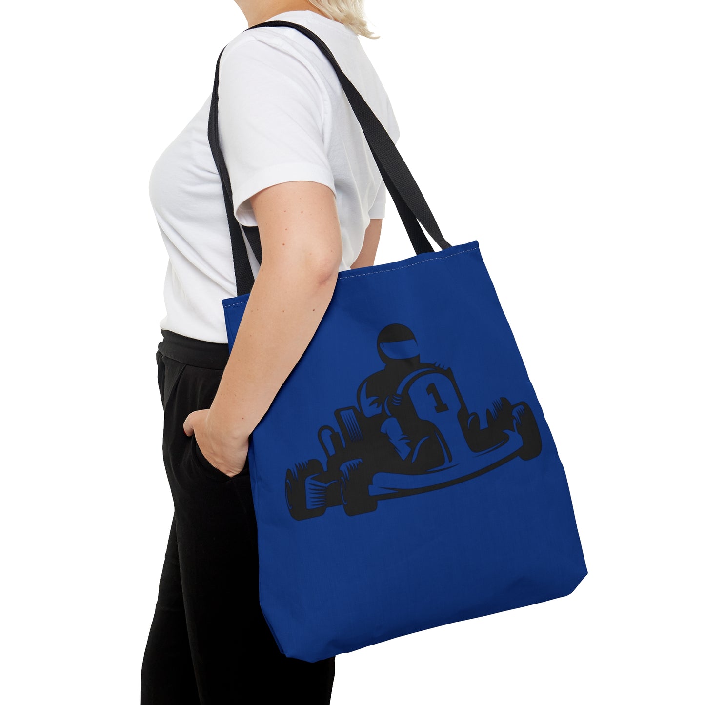 Tote Bag: Racing Dark Blue