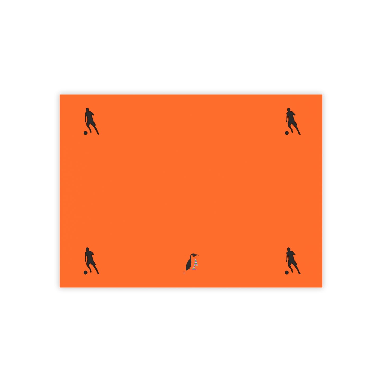 Post-it® Note Pads: Soccer Orange