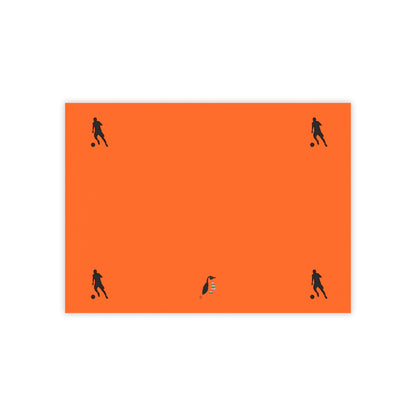 Post-it® Note Pads: Soccer Orange