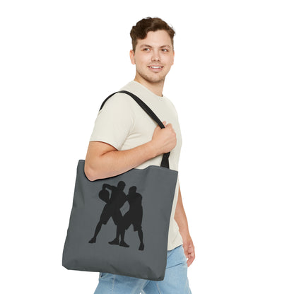 Tote Bag: Basketball Dark Grey