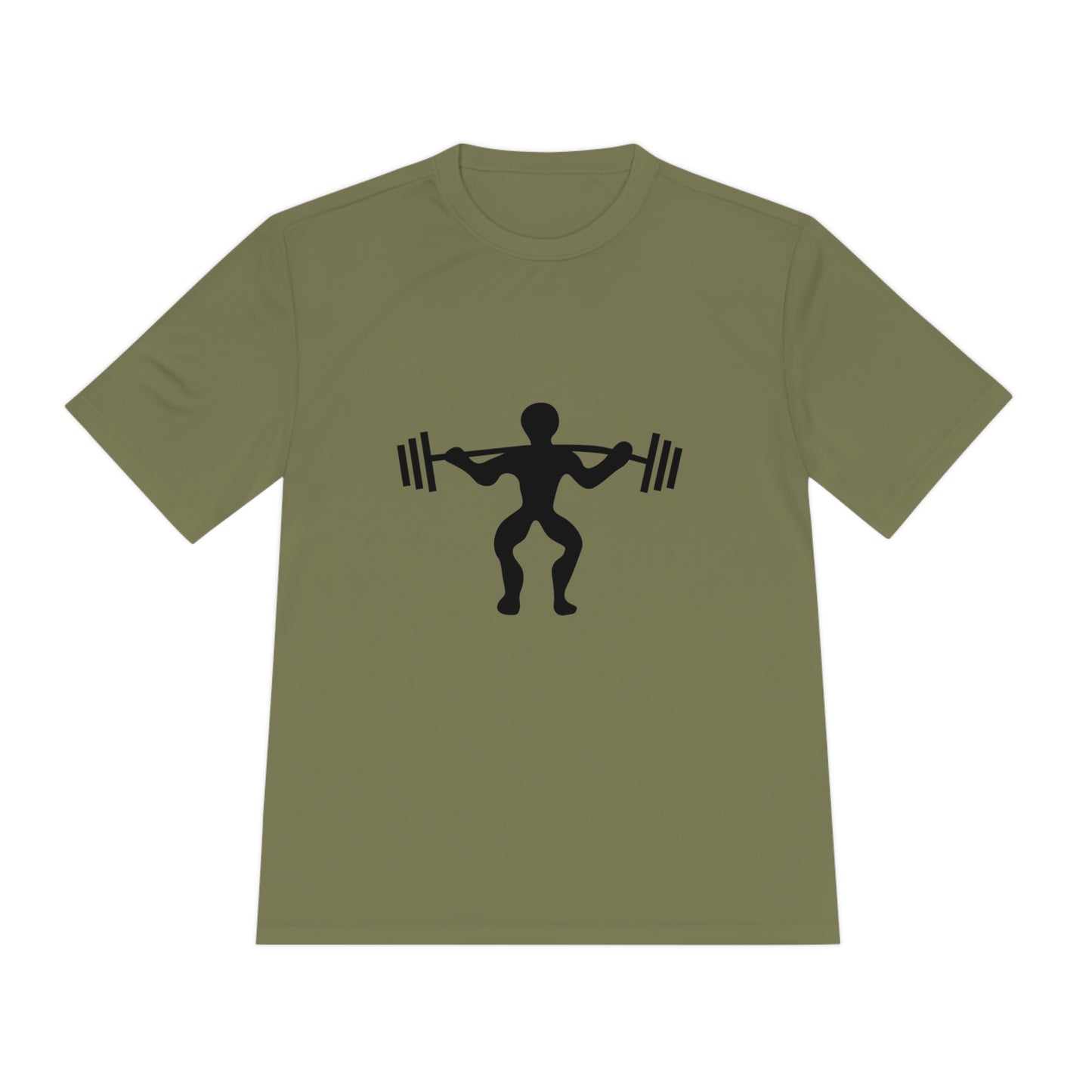 Moisture Wicking Tee: Weightlifting #2