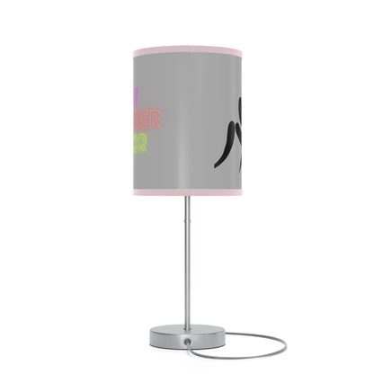 Lamp on a Stand, US|CA plug: Wrestling Lite Grey