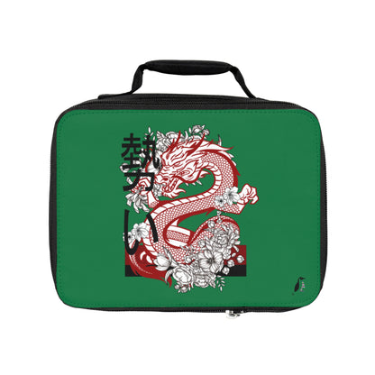 Lunch Bag: Dragons Dark Green