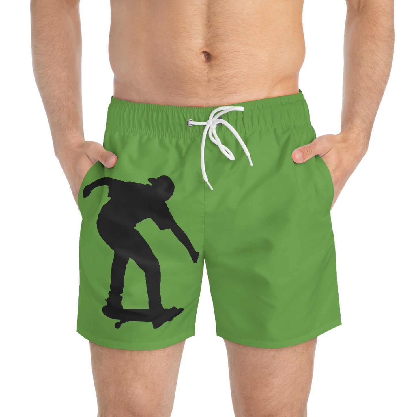 Swim Trunks: Skateboarding Green