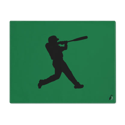 Placemat, 1pc: Baseball Dark Green