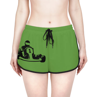 Women's Relaxed Shorts: Racing Green