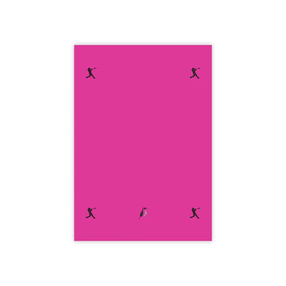 Post-it® Note Pads: Baseball Pink