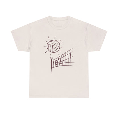 Heavy Cotton Tee: Volleyball #1