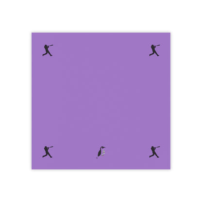 Post-it® Note Pads: Baseball Lite Purple