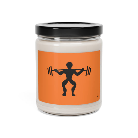 Scented Soy Candle, 9oz: Weightlifting Crusta