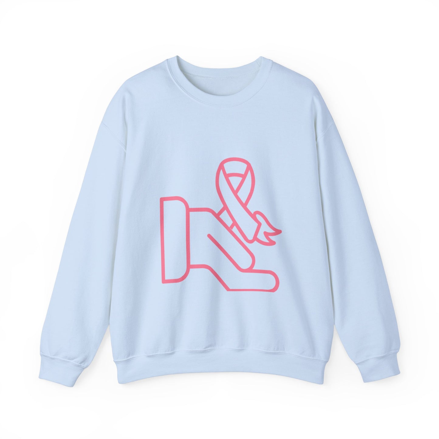 Heavy Blend™ Crewneck Sweatshirt: Fight Cancer #2