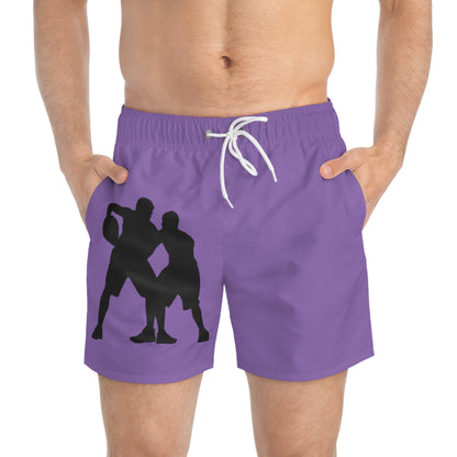 Swim Trunks: Basketball Lite Purple