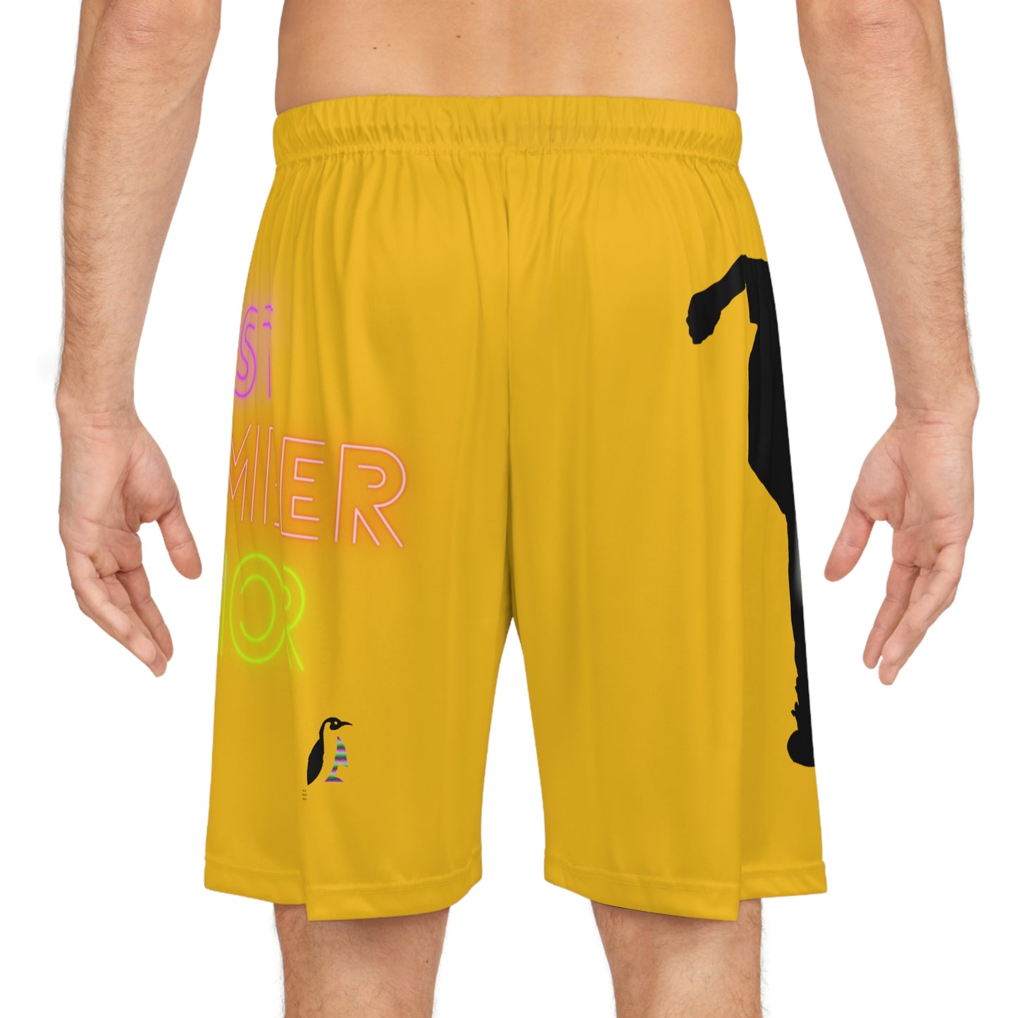 Basketball Shorts: Skateboarding Yellow