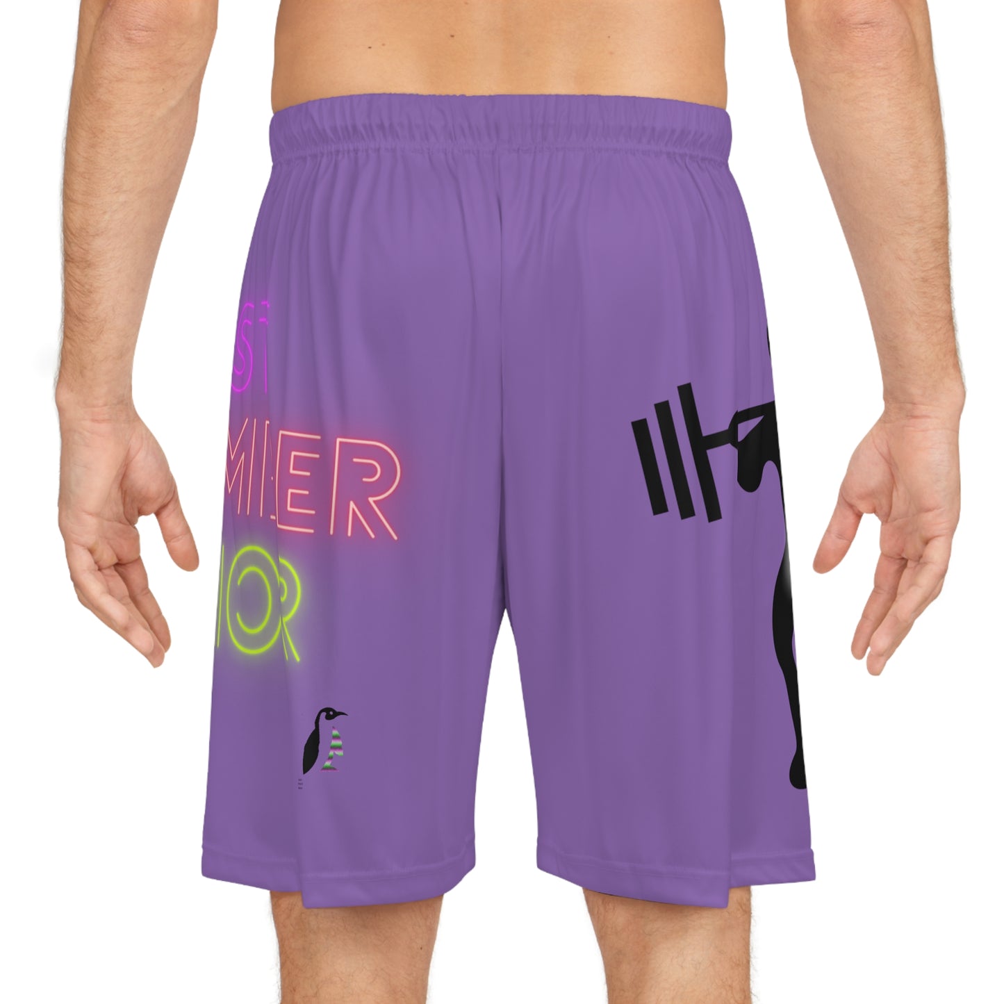 Basketball Shorts: Weightlifting Lite Purple