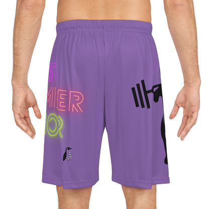 Basketball Shorts: Weightlifting Lite Purple