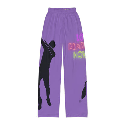 Kids Pajama Pants: Dance Lite Purple