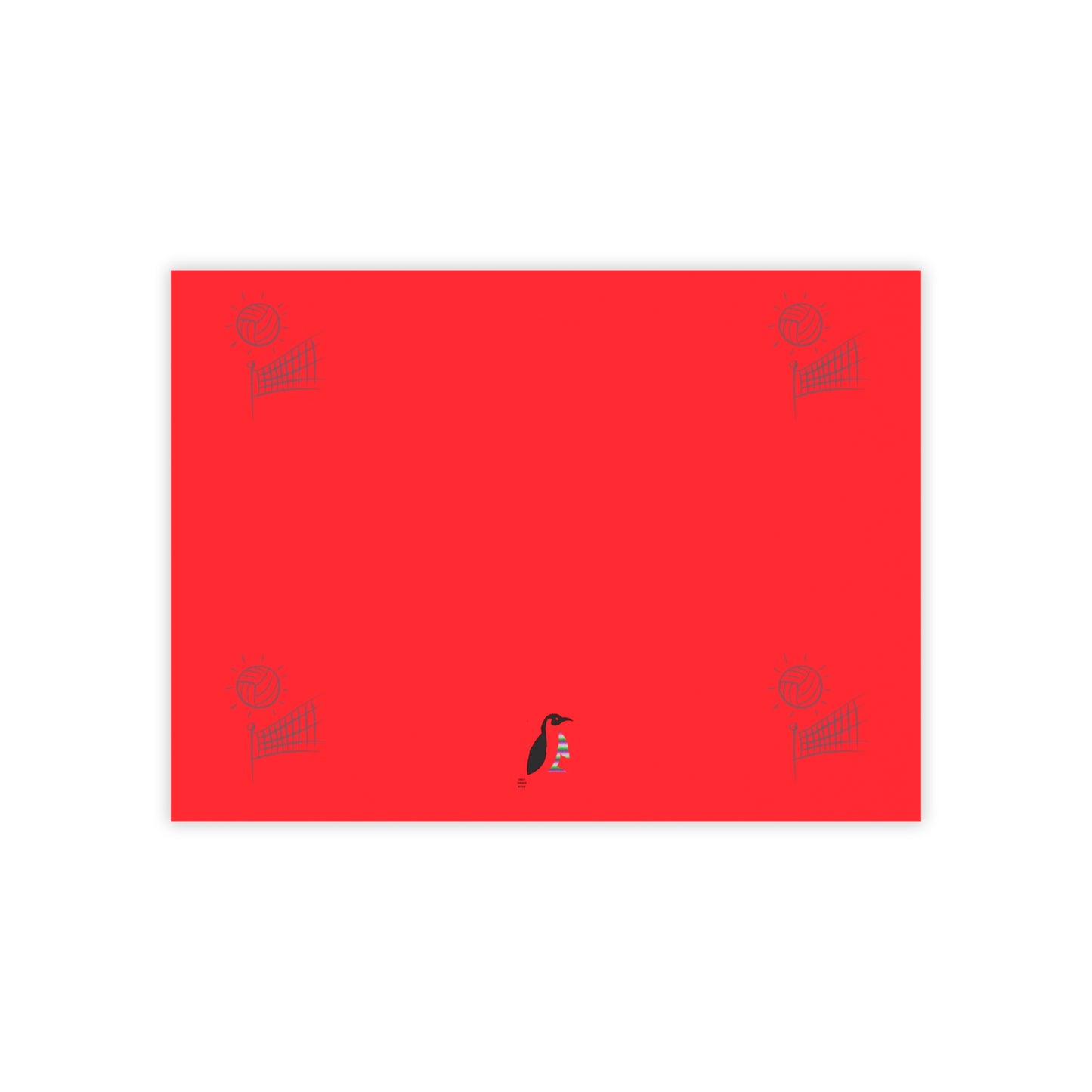 Post-it® Note Pads: Volleyball Red