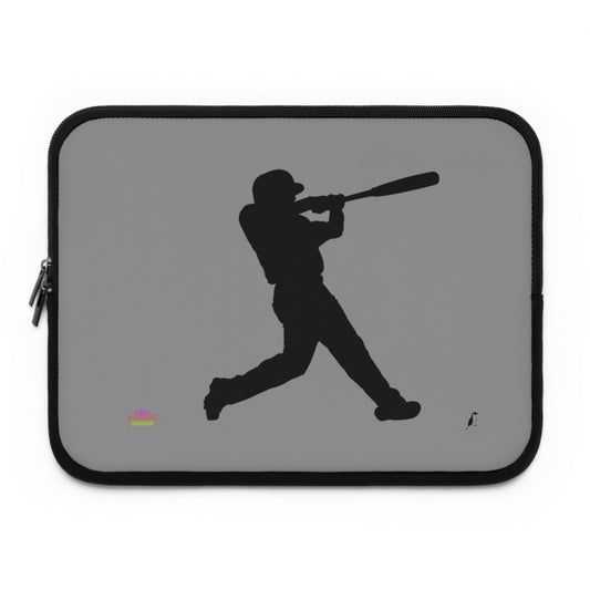 Laptop Sleeve: Baseball Grey