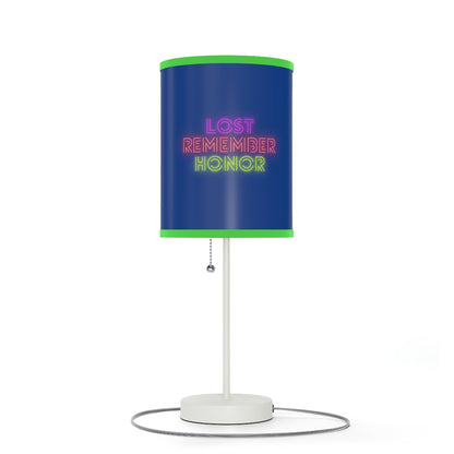 Lamp on a Stand, US|CA plug: Football Dark Blue