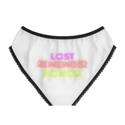 Women's Briefs: Lost Remember Honor White