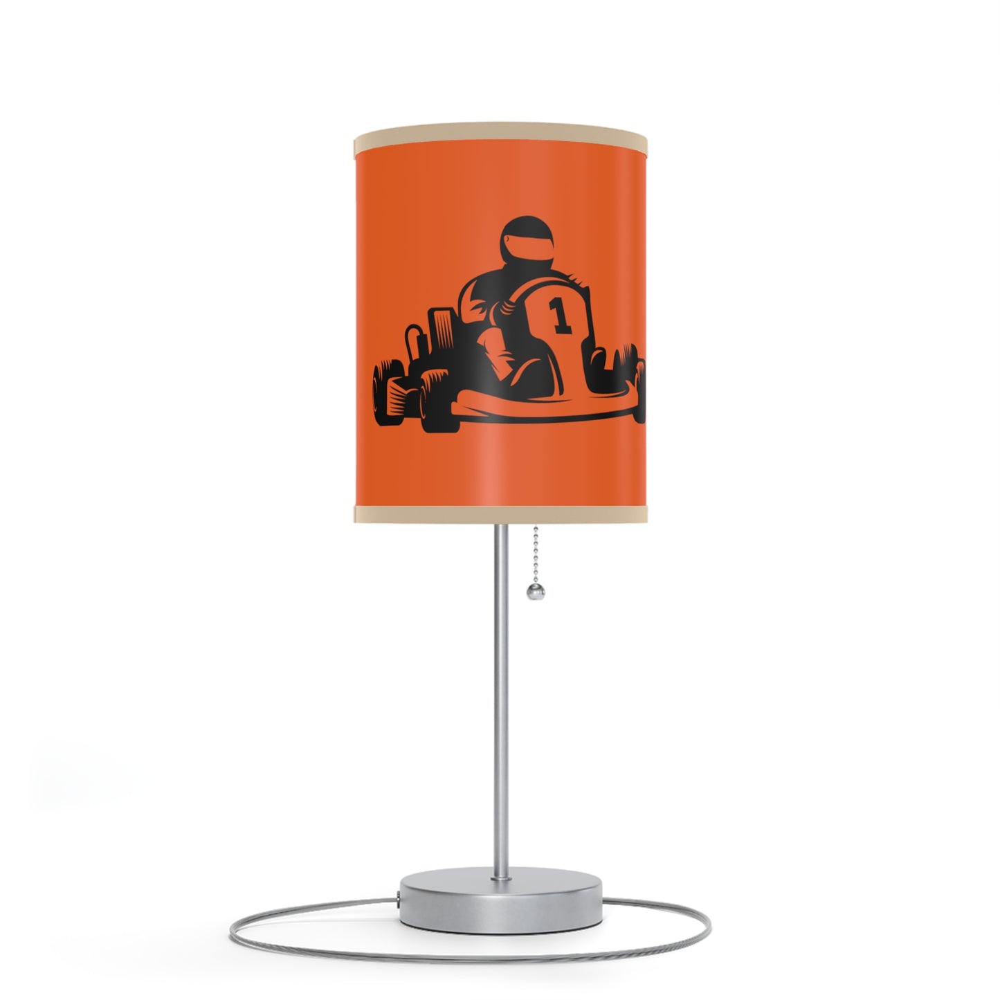 Lamp on a Stand, US|CA plug: Racing Orange