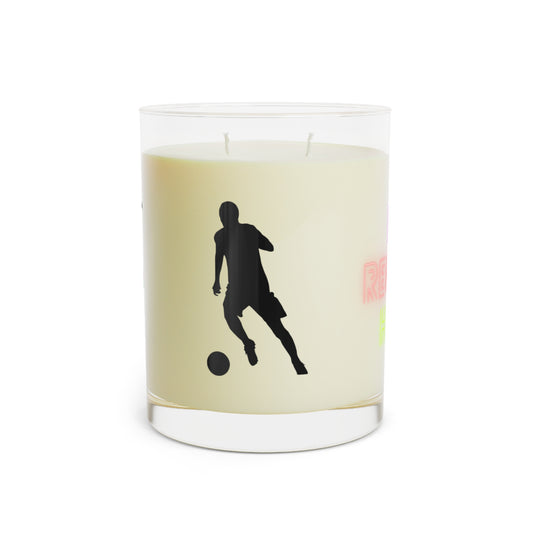 Scented Candle - Full Glass, 11oz: Soccer