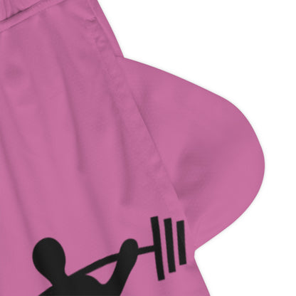 Basketball Rib Shorts: Weightlifting Lite Pink