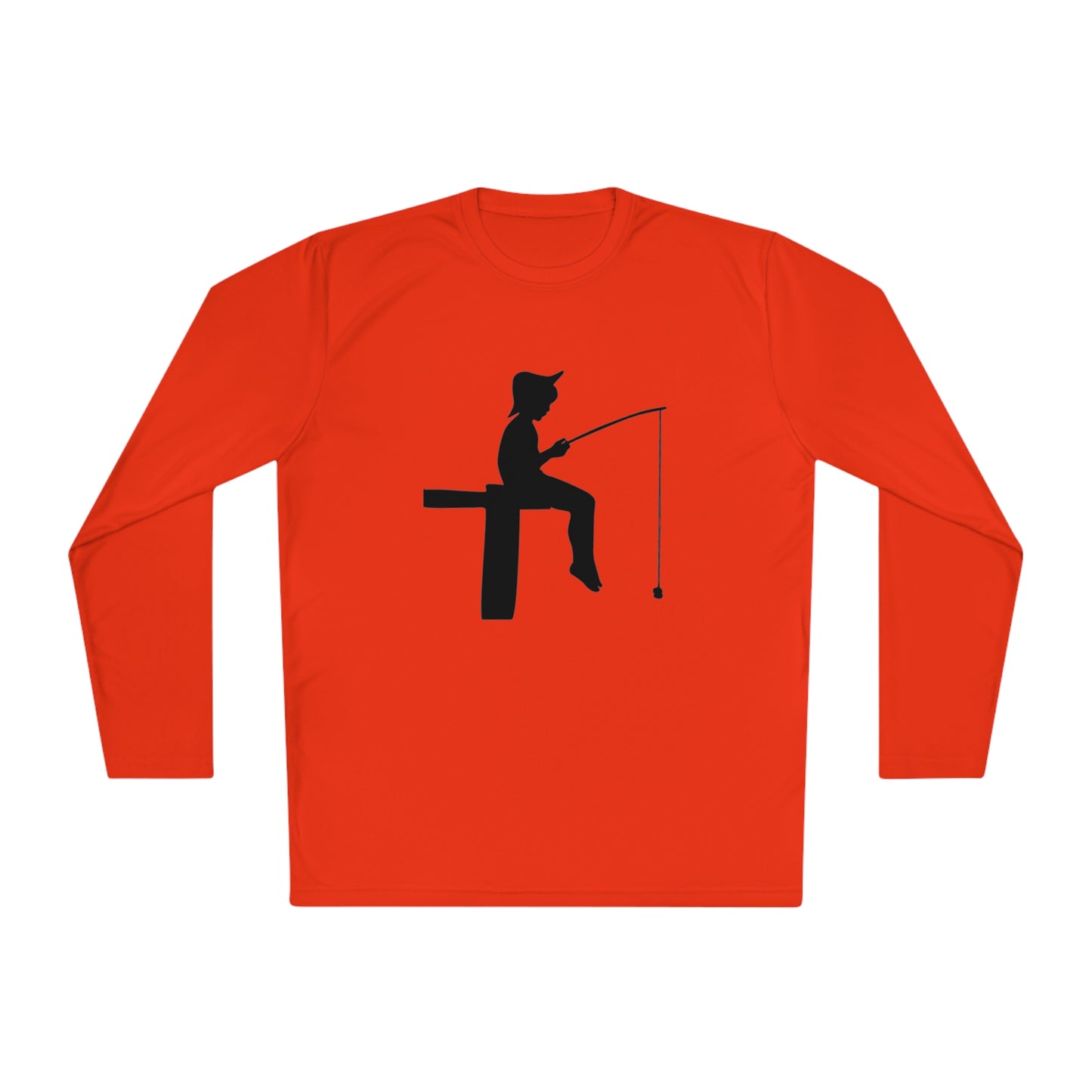 Lightweight Long Sleeve Tee: Fishing #1